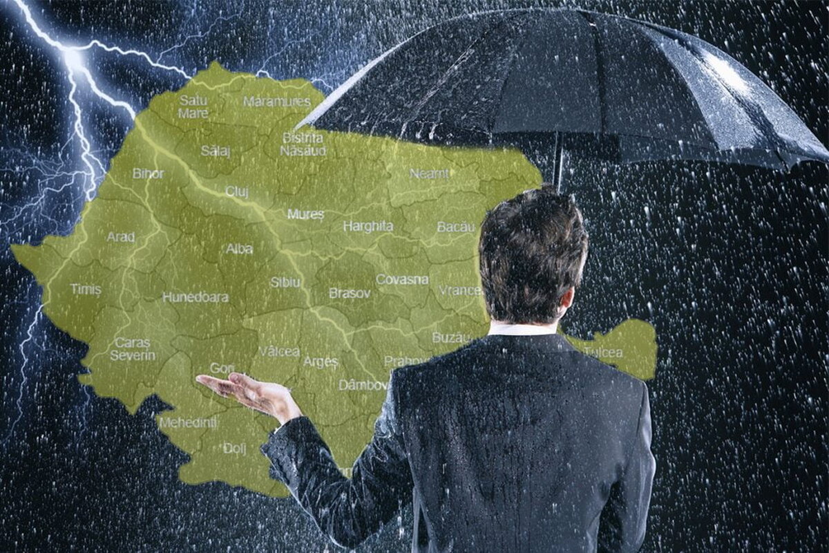 În luna noiembrie 2023, ne așteaptă ploi și temperaturi de zero grade