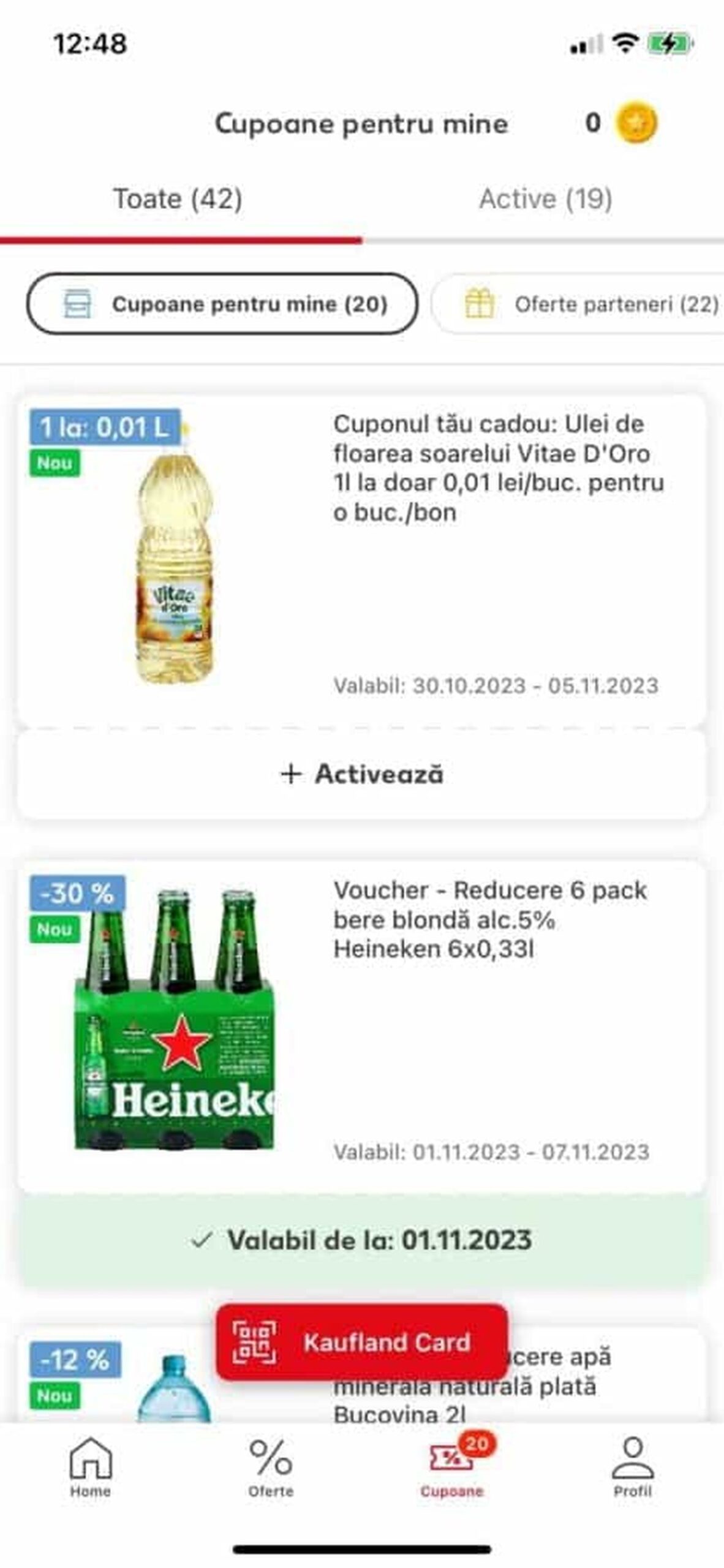 Cum poţi cumpăra ulei la o ofertă de 1 ban, din Kaufland?