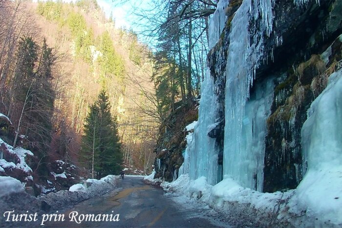Locul unic din Romania O adevarata minune se intampla iarna
