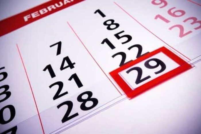29 februarie zi neobisnuita in calendar doar o data la