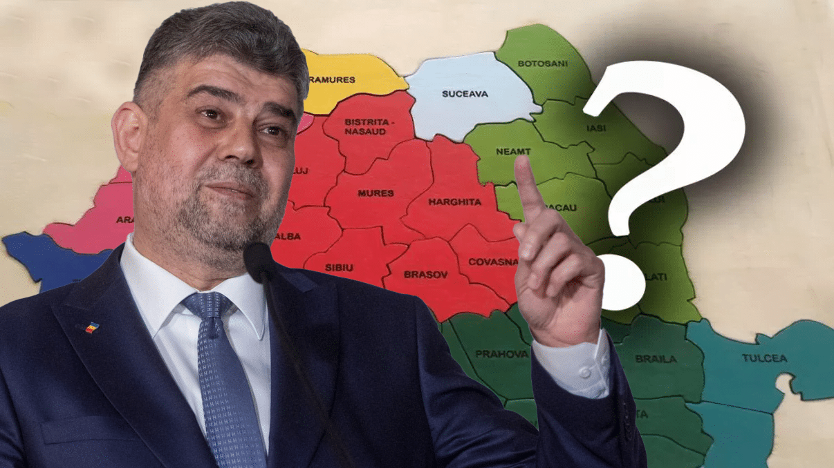 Cum intenţionează guvernul Marcel Ciolacu să schimbe harta României?