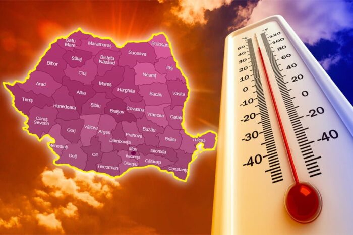 Avertizare meteo ANM Ploi puternice si furtuni in 10 judete din Romania
