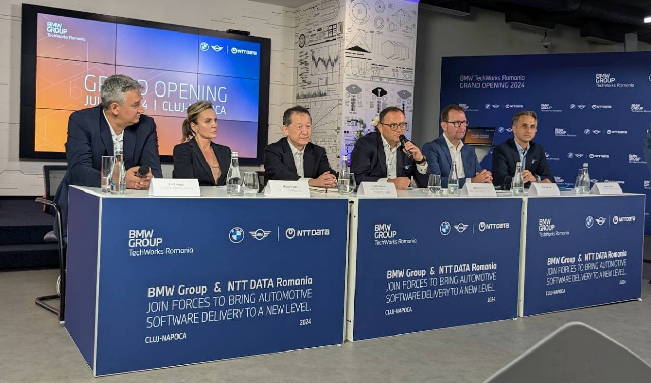 Inaugurată în data de 4 iulie, centrul IT BMW TechWorks din România caută parteneri la Universitatea Tehnică din Cluj-Napoca
