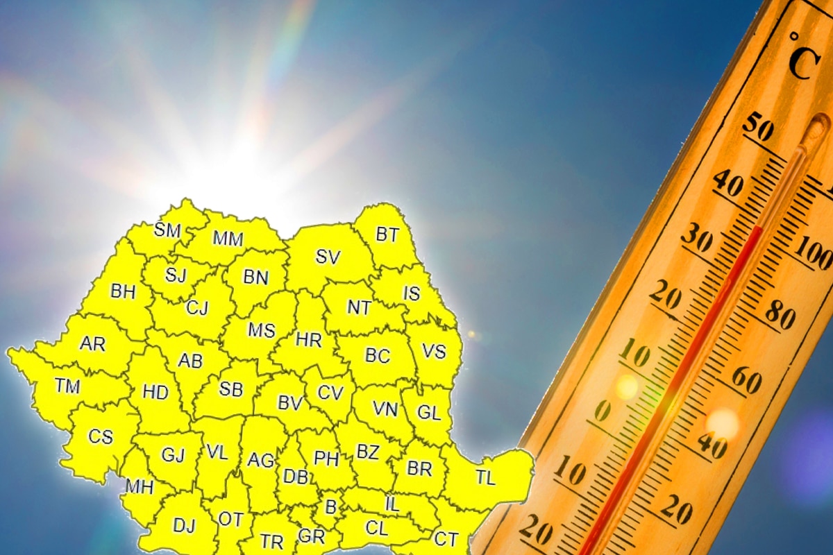 ANM: Temperaturile de aproape 40 de grade Celsius pun din nou stăpânire pe România
