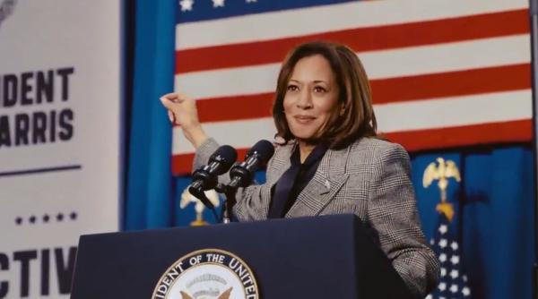 fara teama kamala harris isi face campanie de 50 de milioane de dolari cu un spot electoral in care