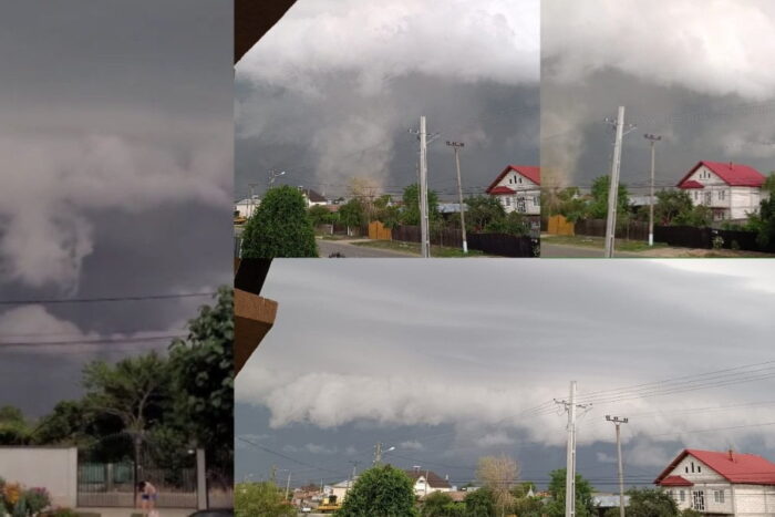 Ce sunt norii Shelf-Cloud, fenomenul rar surprins pe cerul României? ce sunt norii shelf cloud fenomenul rar surprins pe cerul romaniei 910730