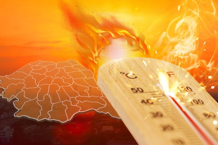 Cupola de foc se intoarce peste Romania Codul galben de temperaturi sufocante vizeaza 15 judete