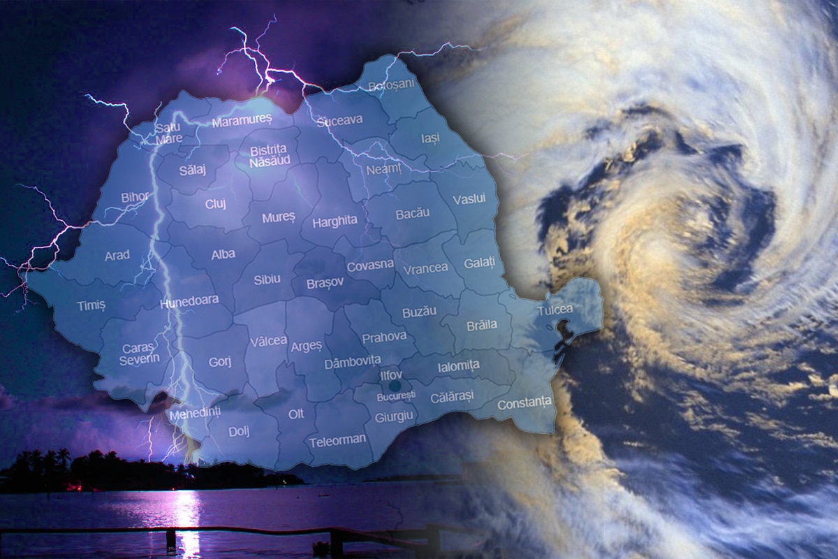 După ciclonul Boris, România va fi lovită de un nou fenomen meteo sever, furtuna Ashley