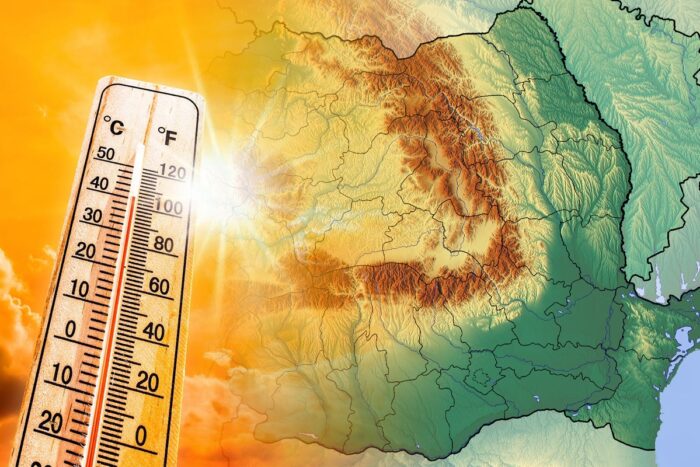 Harta zonelor din Romania lovite de canicula azi si maine. Vestile ANM nu sunt deloc bune