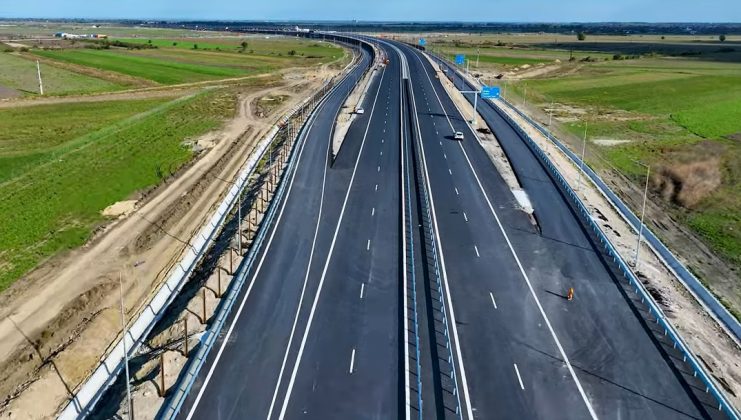 La Autostrada Moldovei A7 se fac ultimele pregătiri pentru darea în trafic a "Cocoașei de la Focșani", programată săptămâna viitoare a7