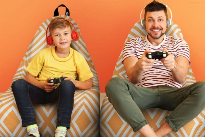 Cum sa integrezi un fotoliu bean bag intr un living minimalist