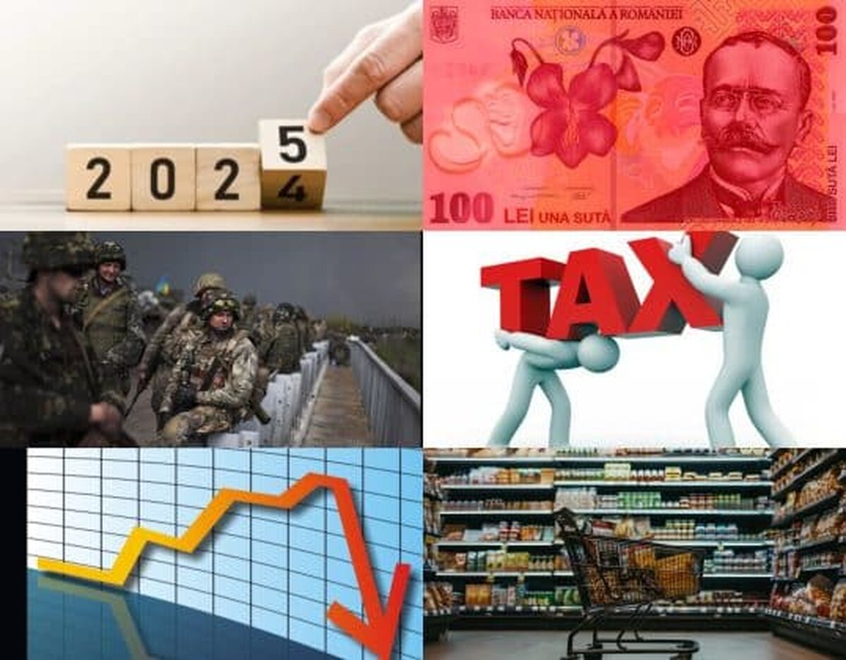 Care sunt estimările celor mai mari riscuri pentru România în anul 2025, în viziunea CFA România?