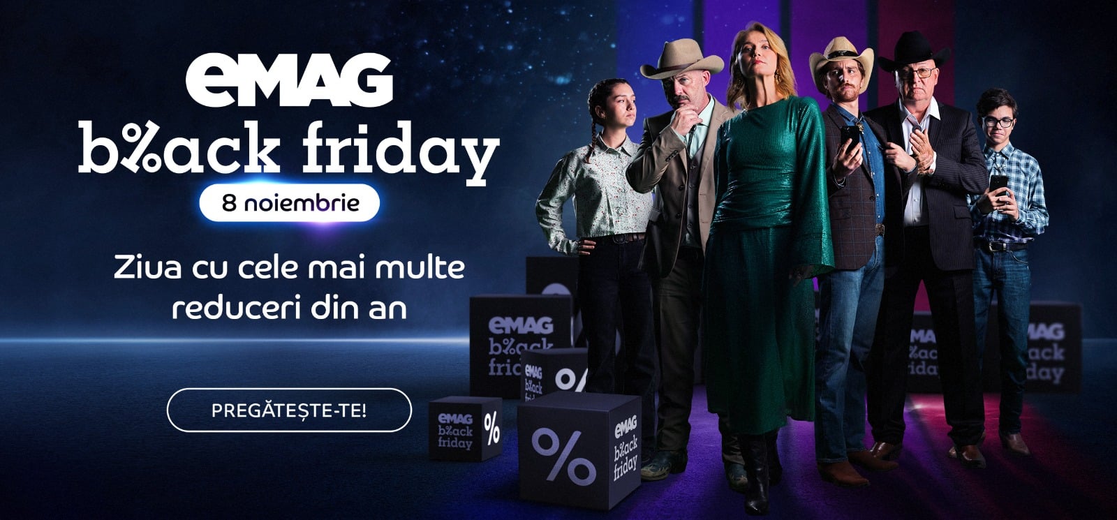 La eMAG Black Friday, în primele 30 de minute de la start, clienții au plasat comenzi în valoare de 220 mil. lei, în creștere cu 22% față de anul trecut