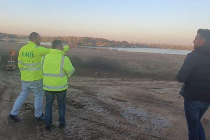 UMB a început lucrările în zona protejată la podul peste lacul Cernica umb cernica1 747x420