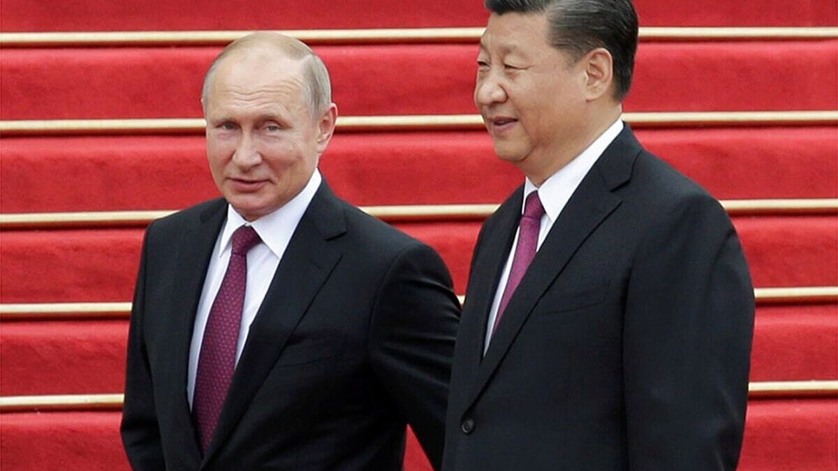 Xi Jinping si Vladimir Putin