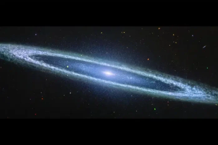 telescopul nasa a surprins o imagine noua cu o galaxie studiata de sute de ani a fost denumita sombr