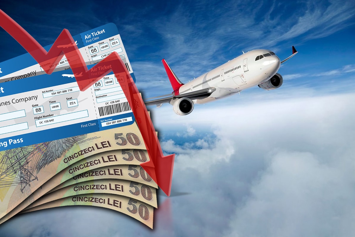 În luna ianuarie 2025, sunt mari reduceri la biletele de avion