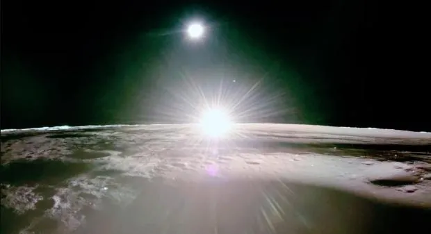 1742360963 304 Cum se vede apusul de pe Luna Imagini spectaculoase surprinse