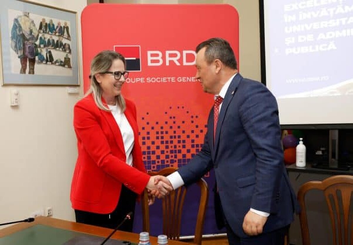BRD Groupe Société Générale și Academia de Studii Economice București inaugurează un nou spaţiu educațional