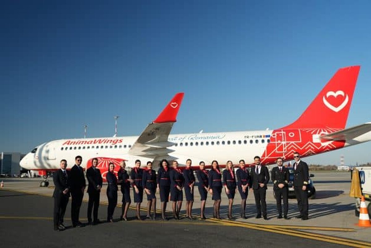 Odată ce cele două avioane noi Airbus au ajuns la AnimaWings, compania anunță că va lansa rute noi
