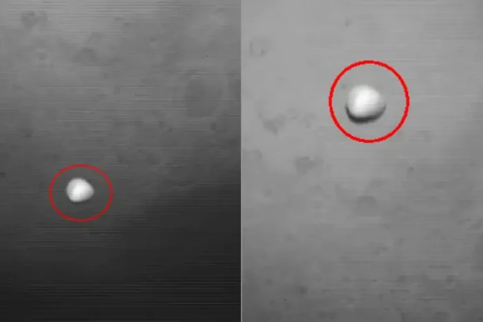 Imagini spectaculoase filmate de sonda spaţială HERA care documentează planeta Marte imagini spectaculoase cu deimos luna lui marte filmate de de sonda care documenteaza apararea terrei