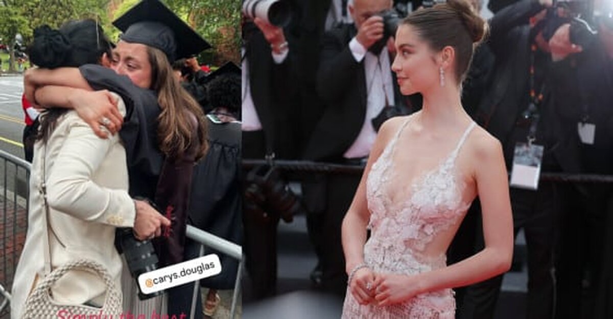 Catherine Zeta-Jones și Michael Douglas au fost emoționați la absolvirea fiicei lor de la Universitatea Brown