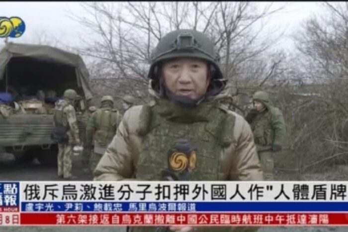 lu yuguang jurnalist chinez corespondent razboi rusia televiziunea chineza phoenix tv
