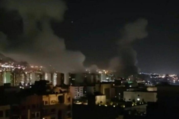 teheranul lovit de bombe israeliene