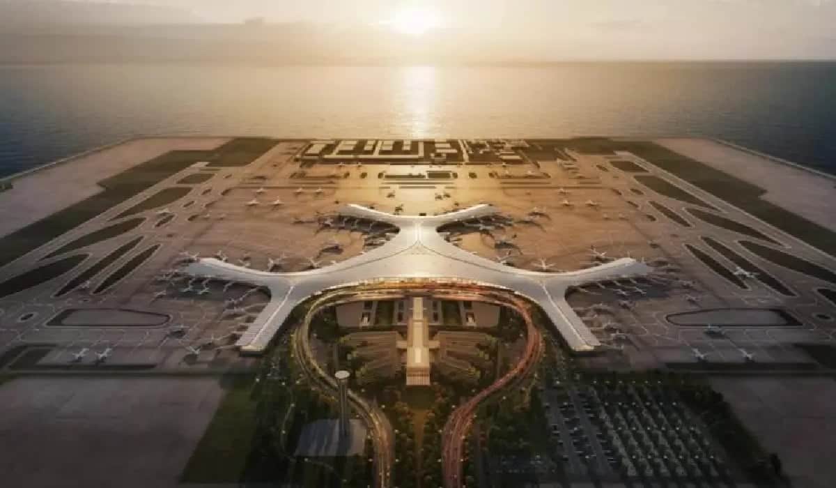 China construieşte cel mai mare aeroport, pe o insulă artificială şi promite să revoluționeze transportul aerian internațional