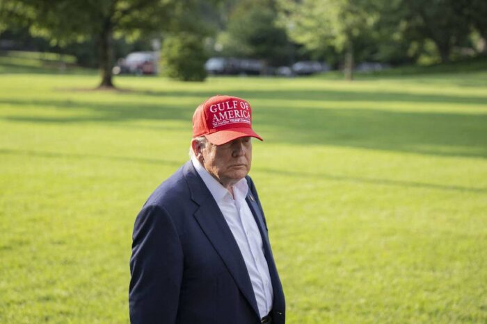 donald trump la golf