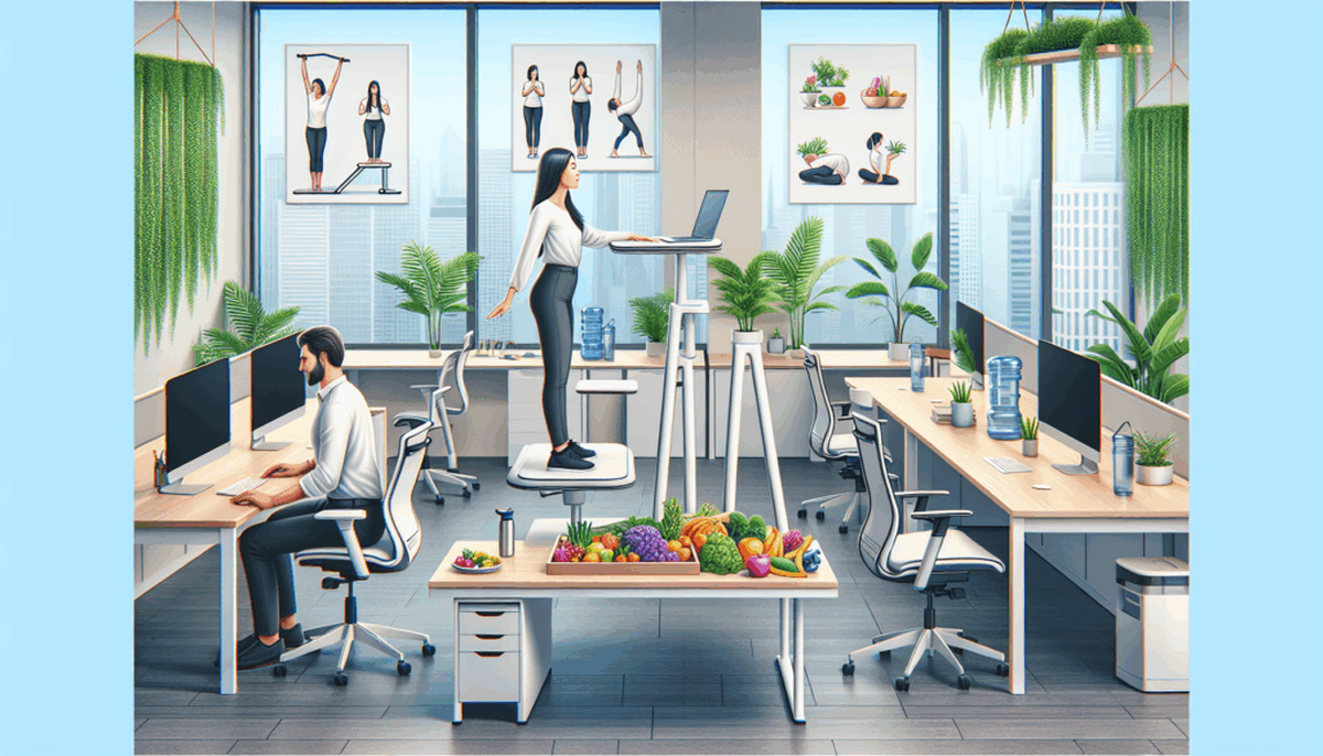 Cum să-ţi menții unui stil de viață sănătos la locul de muncă?