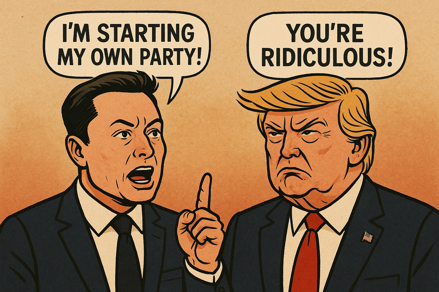 Musk: Îmi fac propriul partid! Trump: Ești ridicol! Mișcarea care zguduie scena politică americană