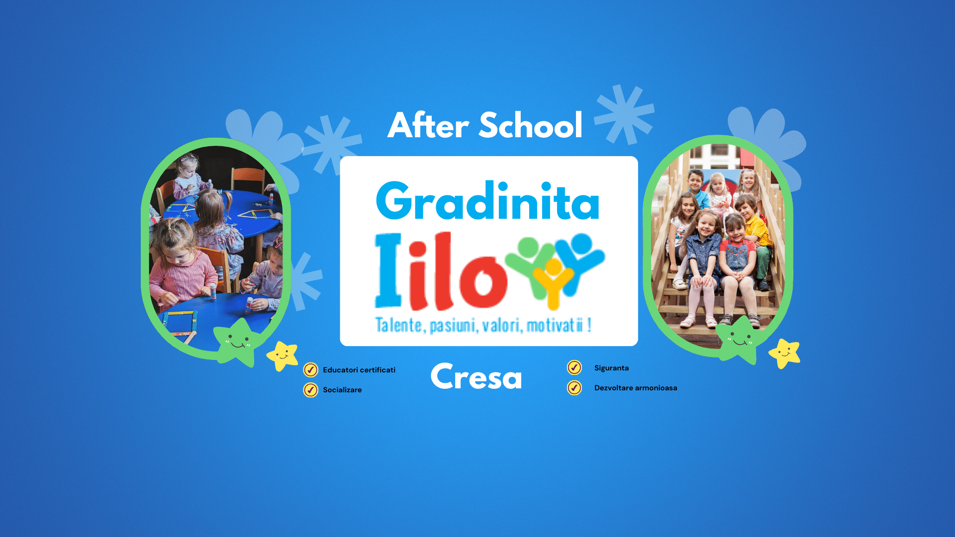 Grădinița Iilo Sector 4 – Gradiniță Privată, Creșă și After School de Top pentru Copii Fericiți
