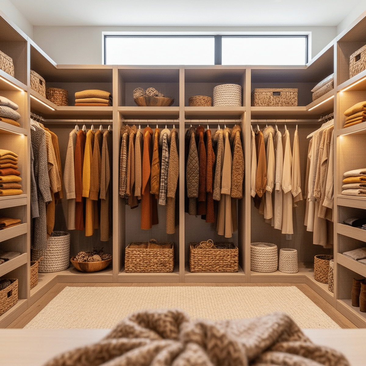 Cele mai bune metode de aranjare a dulapului în tranziția de la hainele de vară la cele de toamnă