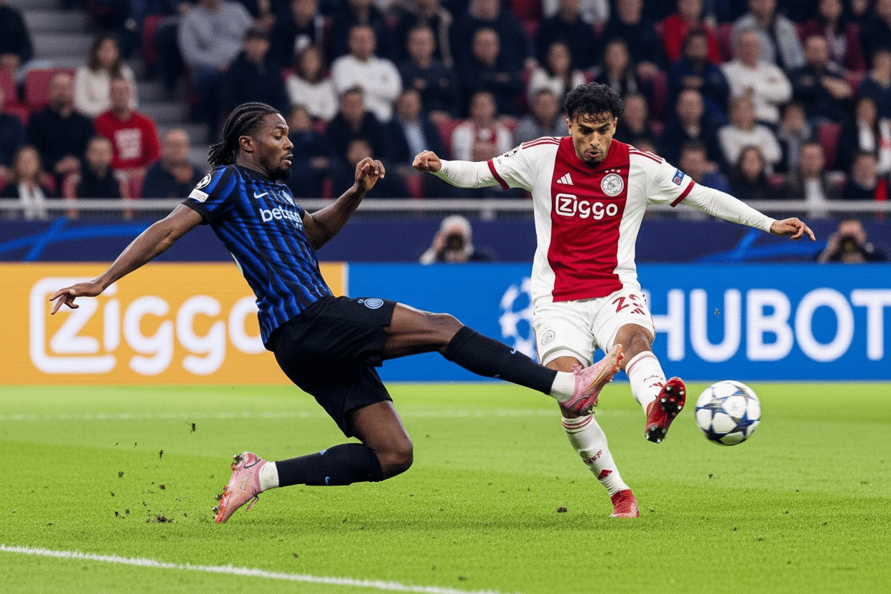 Inter Milano învinge Ajax în Liga Campionilor