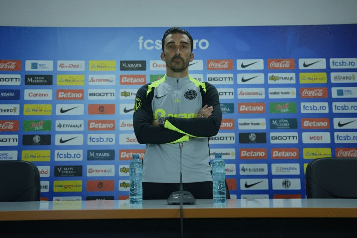 Charalambous răspunde la declarațiile lui Iftime despre schimbarea antrenorilor de la FCSB