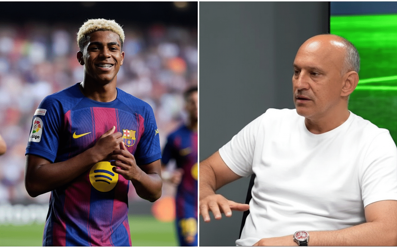 Florin Prunea, întrebat despre fratele lui Lamine Yamal de un junior de la Dinamo