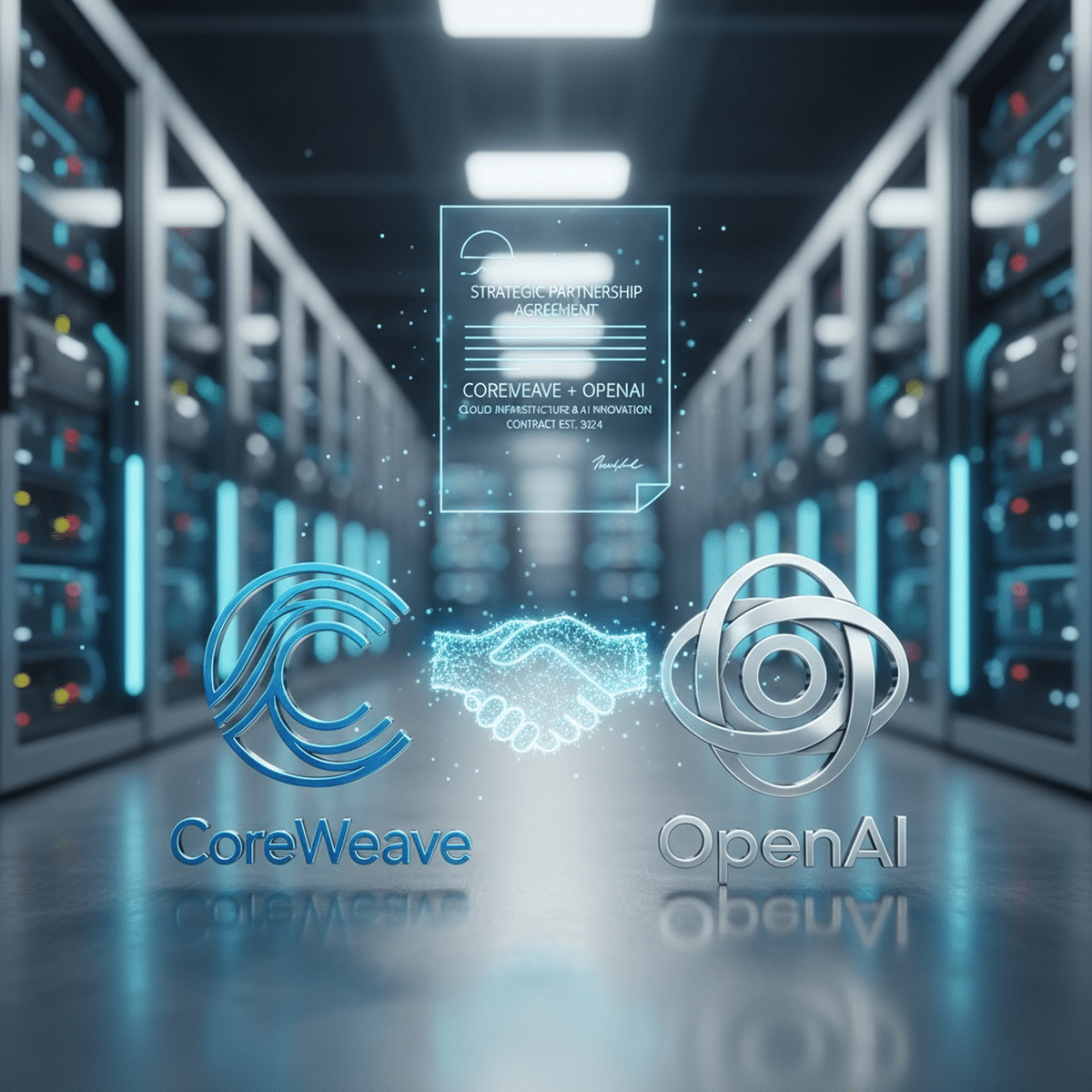 CoreWeave și OpenAI își extind parteneriatul cu un contract de 6,5 miliarde de dolari