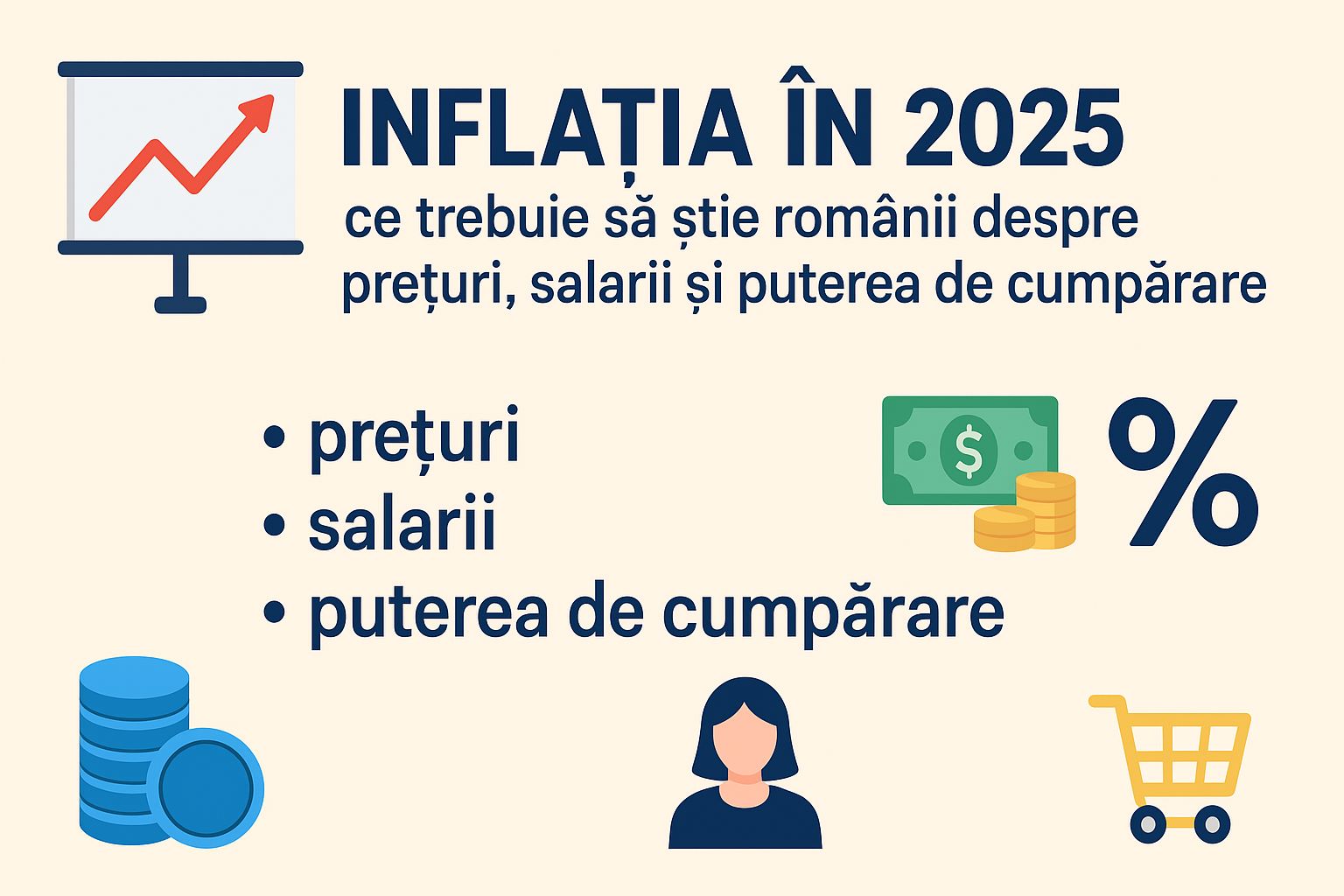 Care sunt soluțiile prin care cetățenii români își pot proteja economiile, în contextul inflației din 2025?