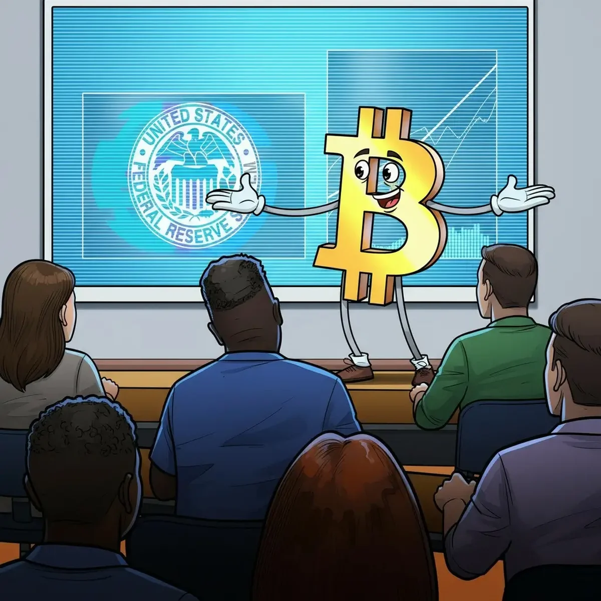 Bitcoin scade la 109.200 USD după reducerea dobânzii de către Fed