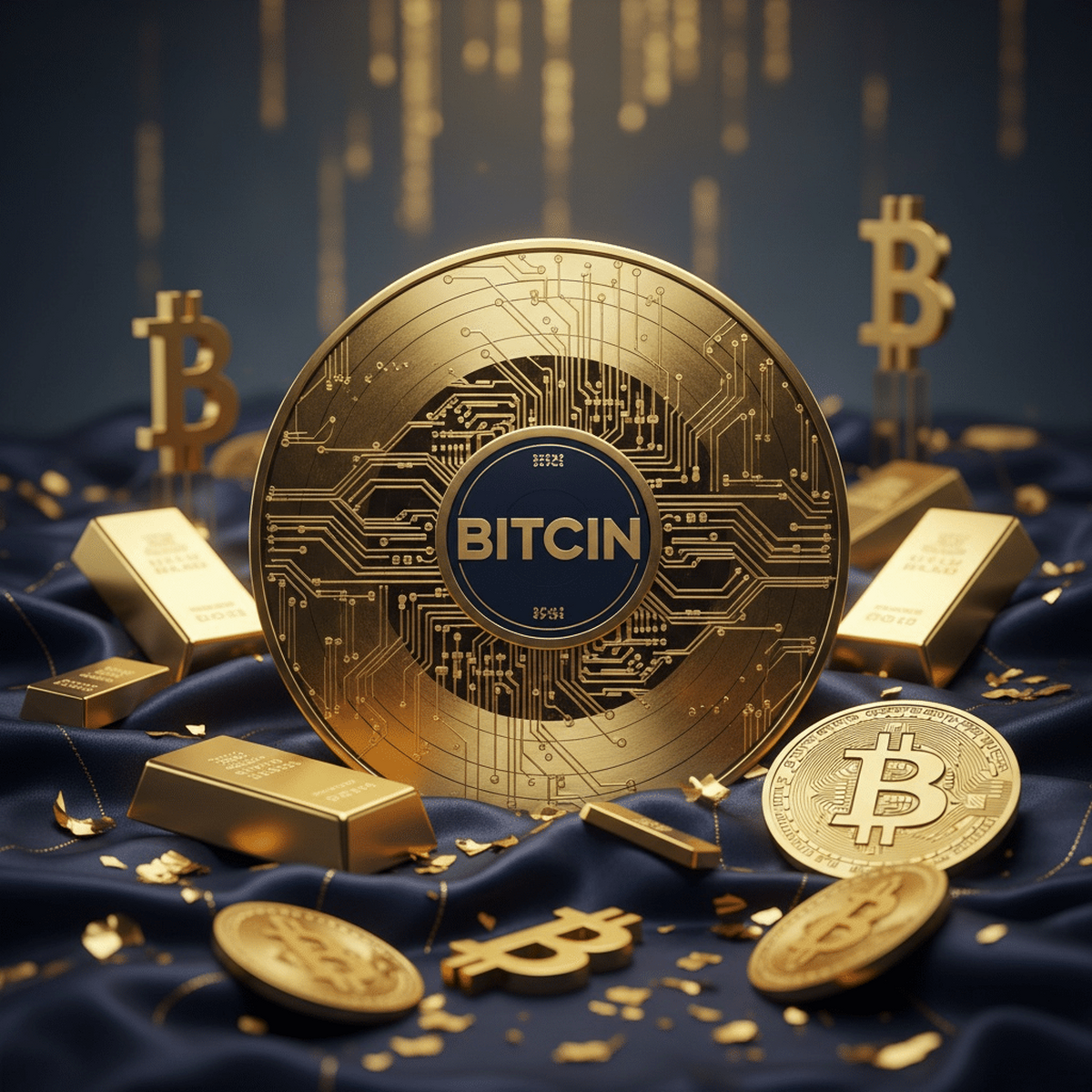 În timpul incertitudinii globale, Aurul și Bitcoin ating niveluri record