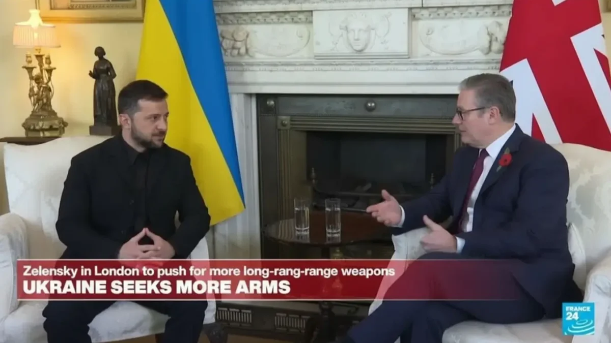 Starmer și Zelensky discută despre sprijinul militar pentru Ucraina starmer si zelensky discuta despre sprijinul militar pentru ucraina.webp