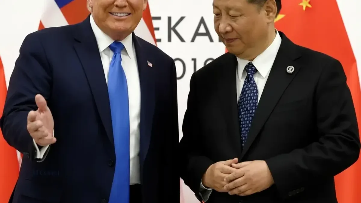 trump si xi jinping au discutat doua ore in coreea de sud.webp