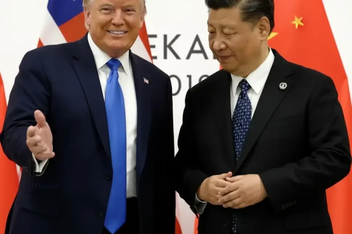 trump si xi jinping au discutat doua ore in coreea de sud.webp