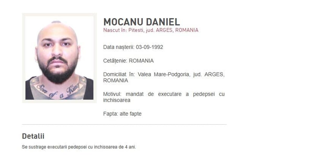 Dani Mocanu este dat în urmărire generală Manelistul, acuzat de tentativă de omor