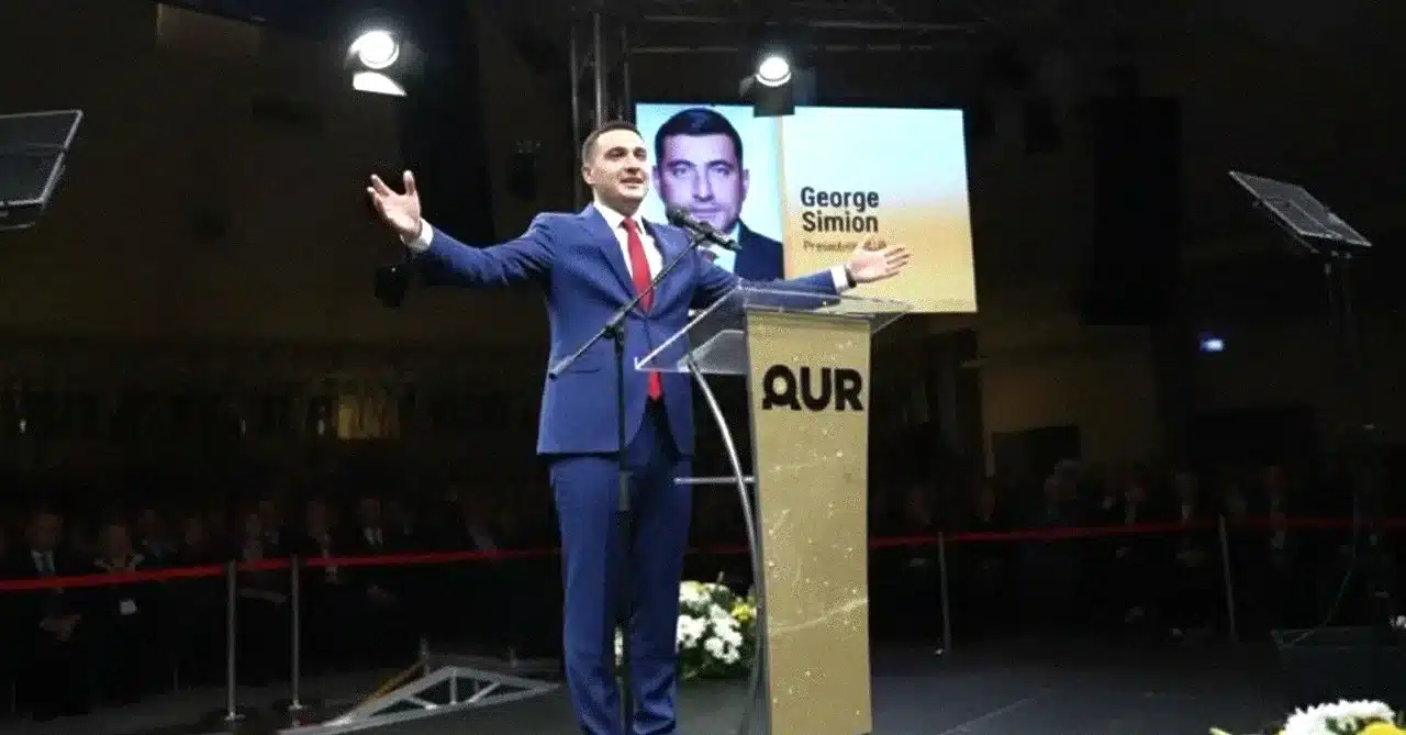 George Simion a fost reales în fruntea AUR cu o majoritate covârşitoare