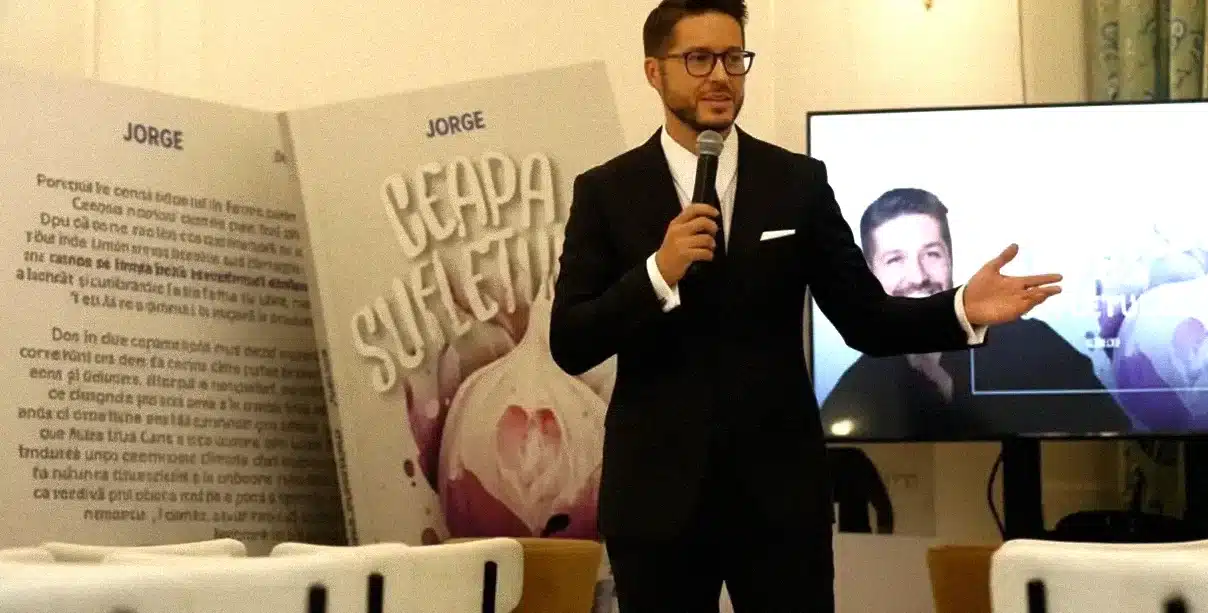 Jorge își deschide sufletul într-un mod neașteptat la lansarea primei sale cărți