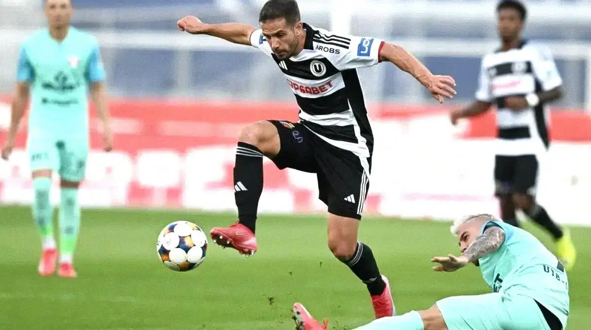 UTA - "U" Cluj: Gol Anulat și Tensiuni în Prima Repriză uta u cluj gol anulat si momente tensionate inca din prima repriza.webp