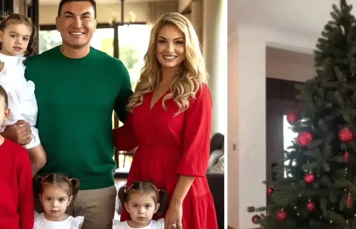 Valentina Pelinel și familia ei au adus magia sărbătorilor mai devreme decât te-ai aștepta