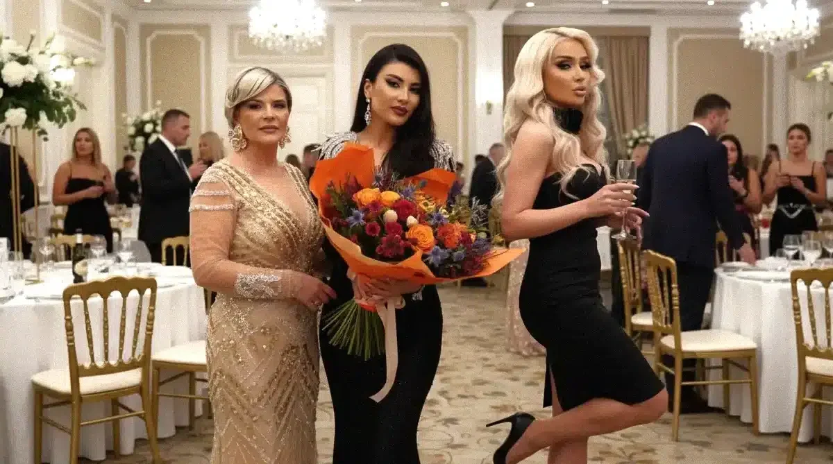 sanda ladosi la 55 de ani atrage privirile la bukarest fashion week si lasa sa se intrevada secretul